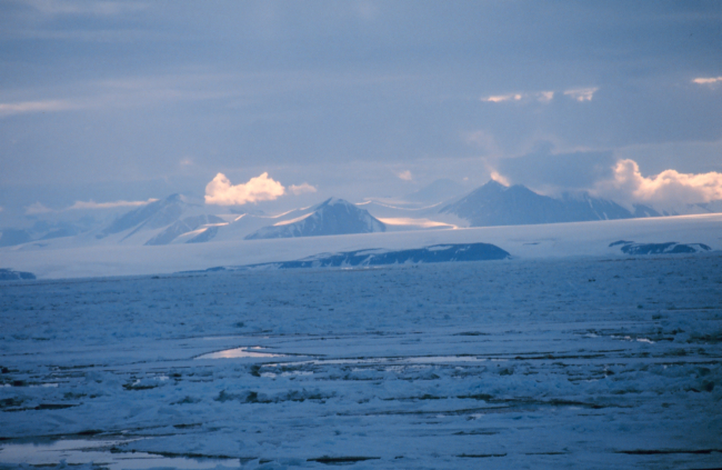 Cape Adare, the northwest corner of the Ross Sea
