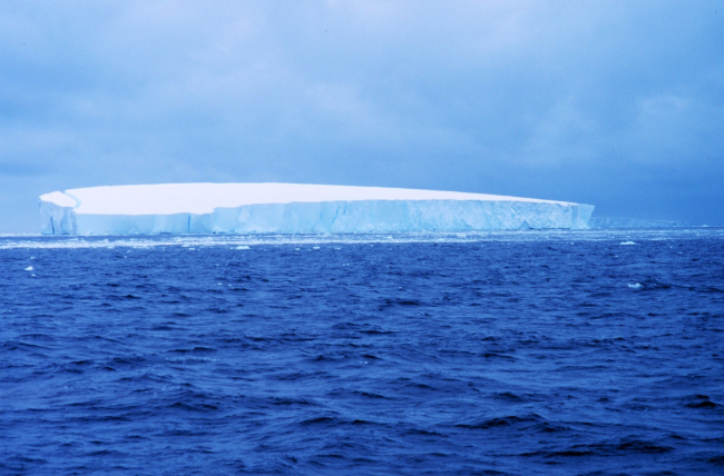 Iceberg drifting