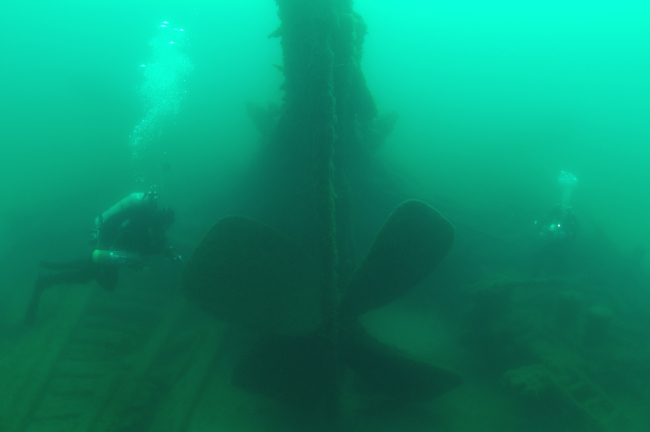 The wreck of the steamer MONTANA