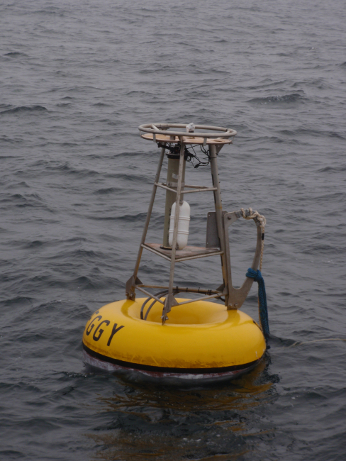 FOCI (Fisheries Oceanography Coordinated Investigations) buoy mooring operations off the NOAA Ship MILLER FREEMAN