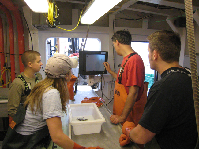 Science operations on the NOAA Ship MILLER FREEMAN