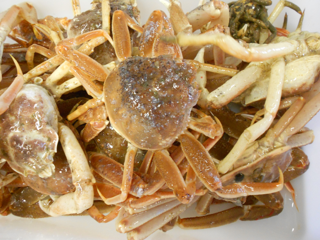 A sample of crabs
