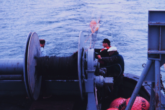 Deck crew of the NOAA Ship JOHN N