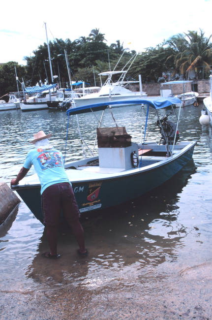 Fishing craft built by the municipality of Rincon