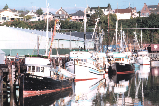 Fishing vessels at Everett