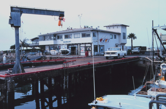The Chandlery at the commercial docks at Santa Barbara