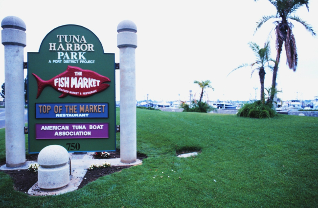 Entrance of Tuna Harbor Park