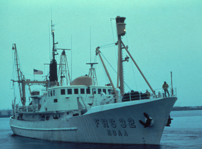 NOAA Fisheries Research Ship OREGON II