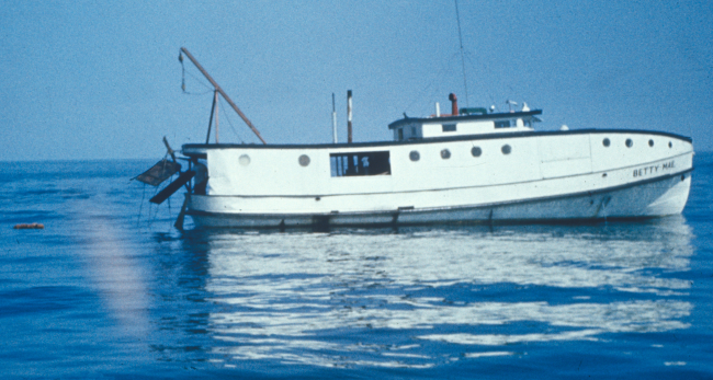 Trawler converted from Great Lakes gill net tug