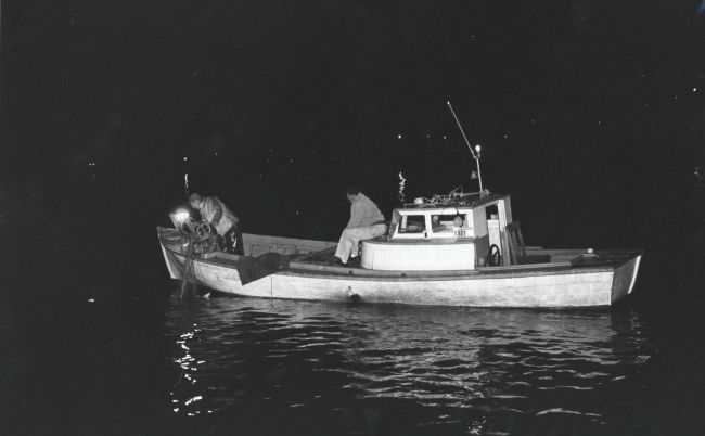 Small boat salmon gill net operations