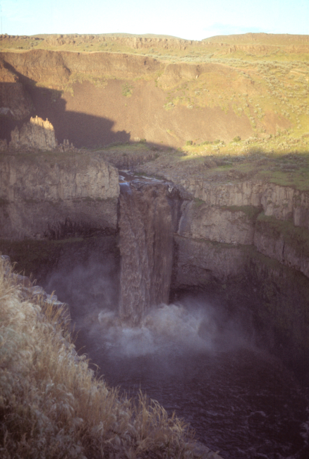 Palouse Falls in the Columbia River Scablands