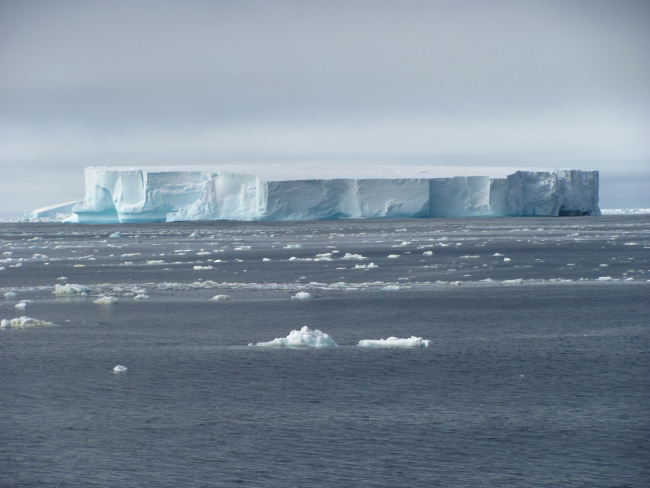 A tabular iceberg