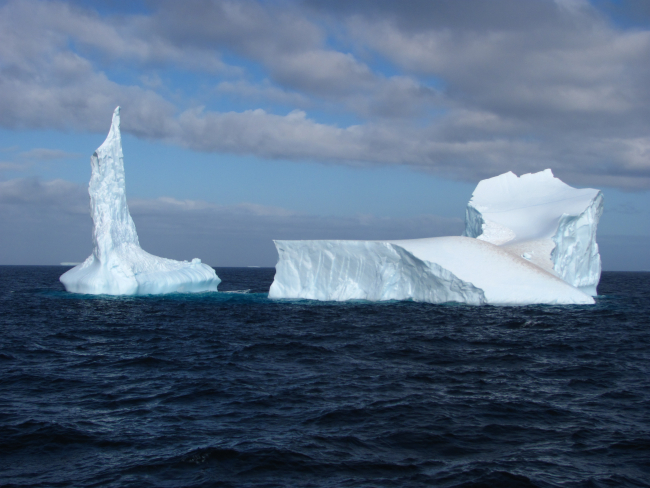 A tower-like iceberg, South Shetland Islands