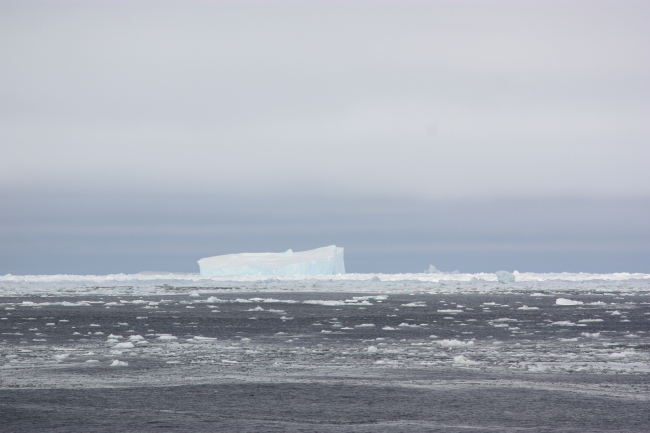A tabular iceberg, Southern Ocean