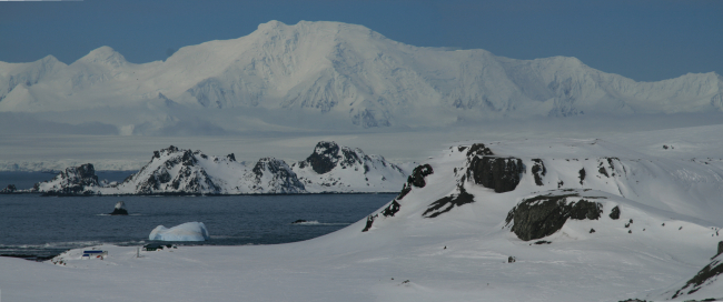 The Antarctic landscape, South Shetland Islands
