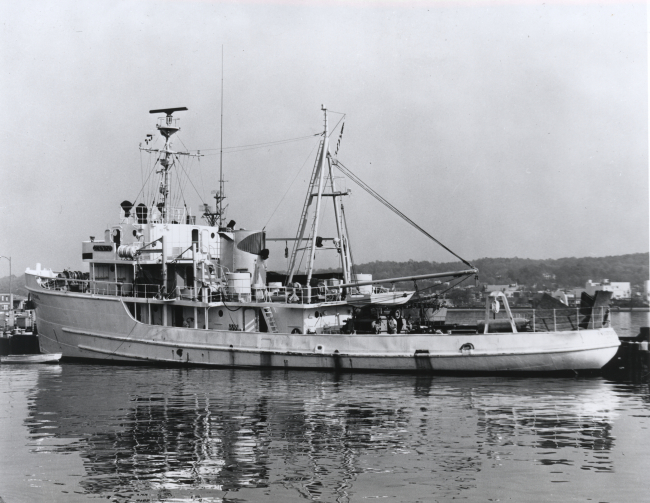 The BCF GERONIMO, research vessel for the Tropical Atlantic BiologicalLaboratory at Virginia Key, Miami
