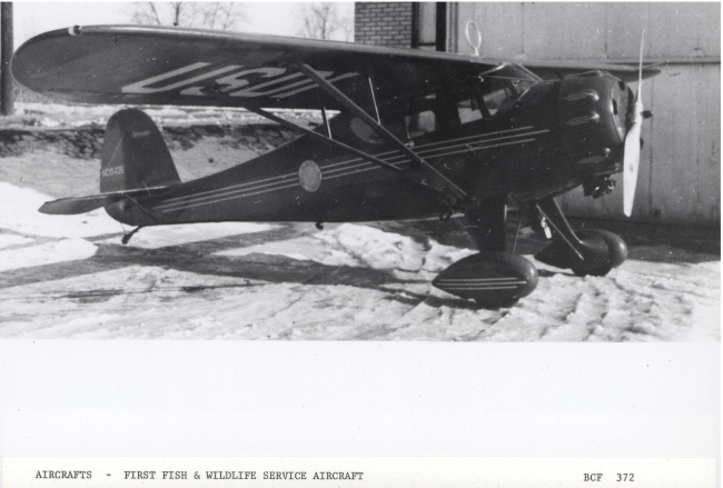 First aircraft owned and operated by Fish and Wildlife Service