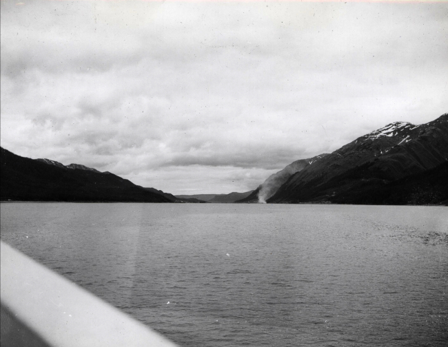 Approaching Juneau from the south