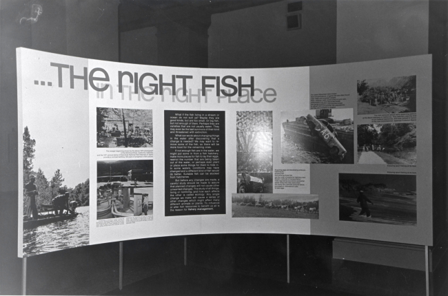 100th Anniversary of National Marine Fisheries Service display