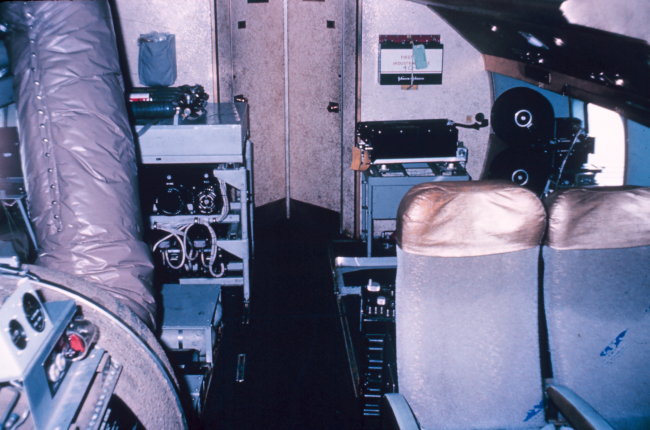Various systems mounted in the rear of the DC-6