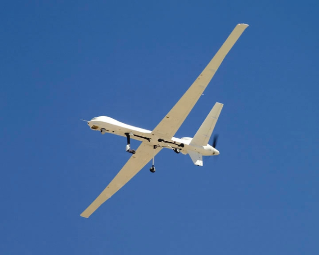 Global Hawk unmanned aerial vehicle (UAV)  used for science by NASA and NOAA