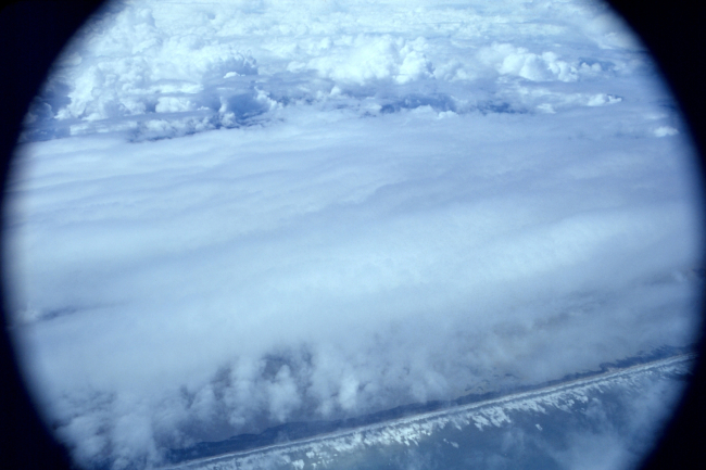 A view out the aircraft window