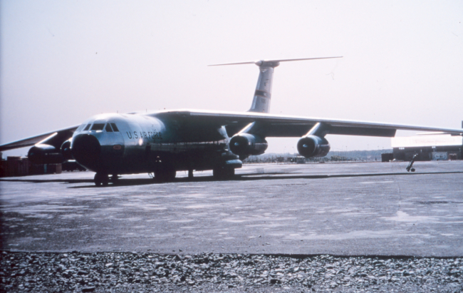 Station Number 015 - A C-141 Air Force Cargo plane used to transport BC4 system to Mashad