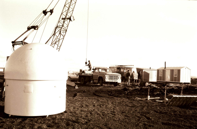 Setting up the BC-4 observatory at a German site