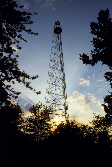 Tower at twilight
