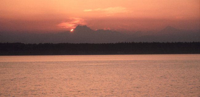 British Columbia sunset