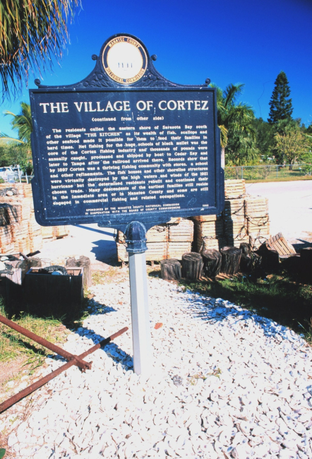 The historic fishing village of Cortez