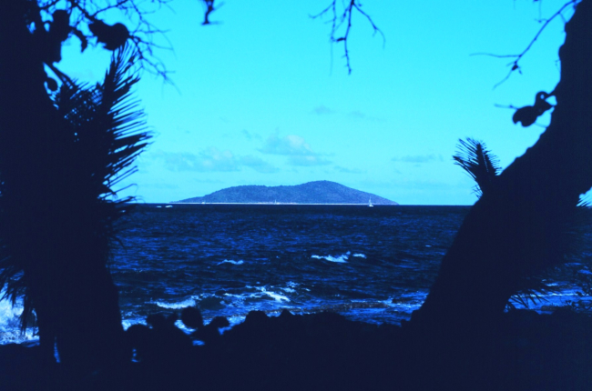 View of Buck Island Reef National Monument from Chenay Bay on Green Cay