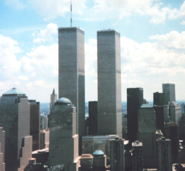 World Trade Center at New  York during transit between SHOALS Lidarsurvey sites