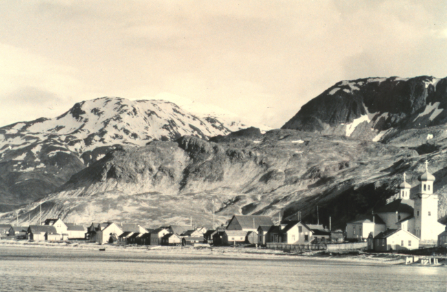 The villlage of Unalaska