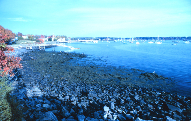 A view in the Portsmouth Harbor area