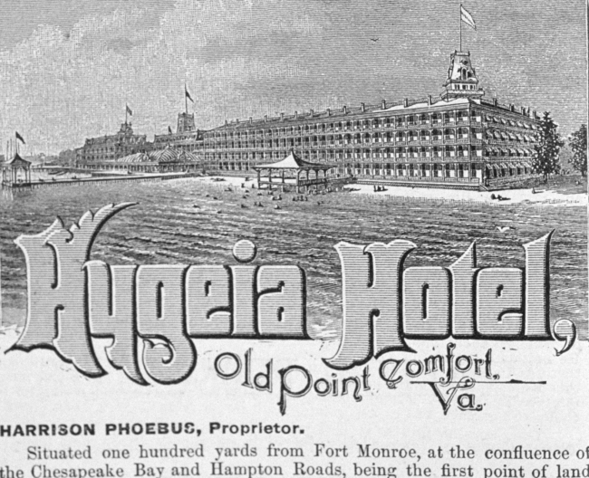The Hygeia Hotel at Old Point Comfort, Virginia