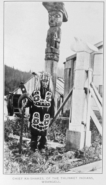 Chief Ka-Shakes of the Thlinket Indians, Wrangell