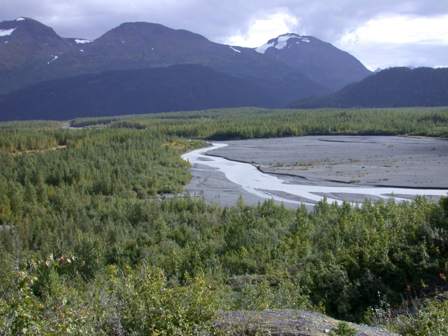 Moose Pass area between Seward and Anchorage
