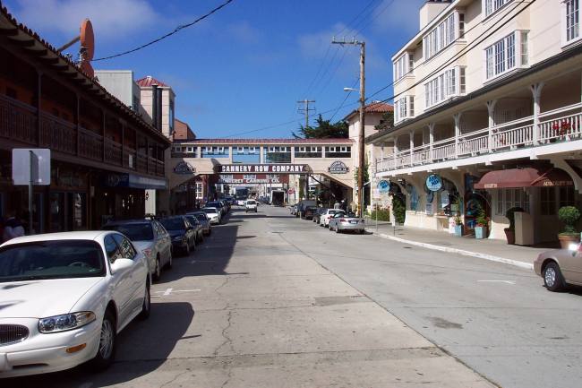World famous Cannery Row