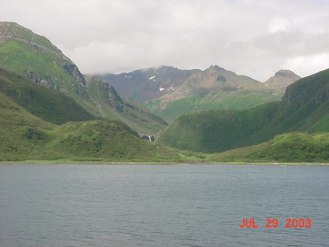 Fish Bay, an offshoot of Kuiutka Bay, out past Semidi Islands on AlaskaPeninsula