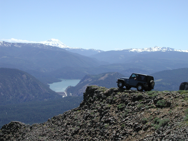 Jeep used for reconnaissance while looking for marks at Seward