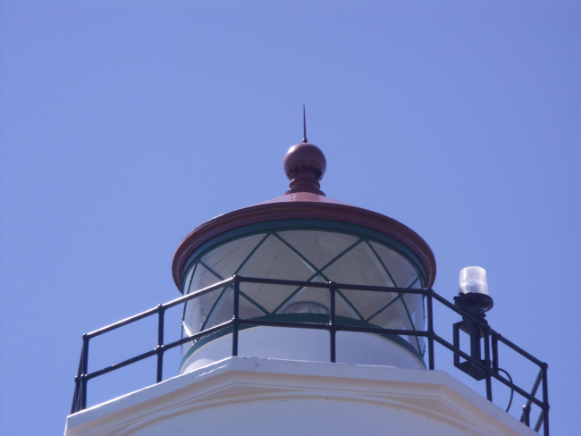 New Dungeness Lighthouse lantern