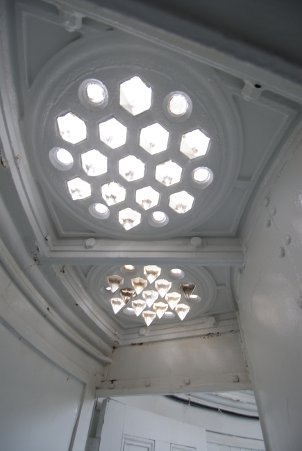 Interior decor in the Point Conception Lighthouse