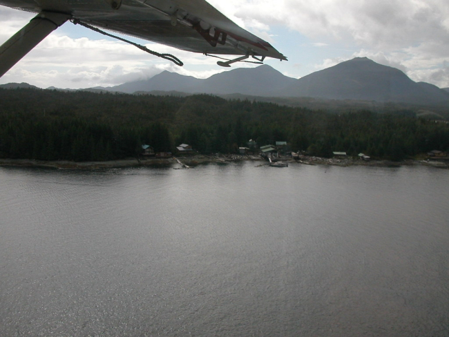 Float plane tourist ride out of Ketchikan
