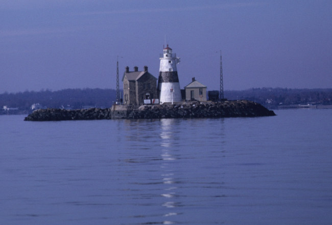 Execution Rocks Lighthouse in Long Island Sound