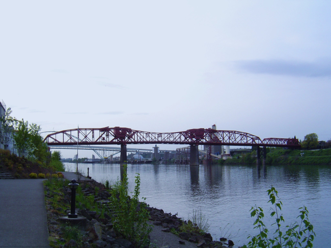 Some of the many bridges of the Portland area