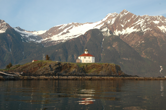 Eldred Rock Lighthouse in Lynn Canal
