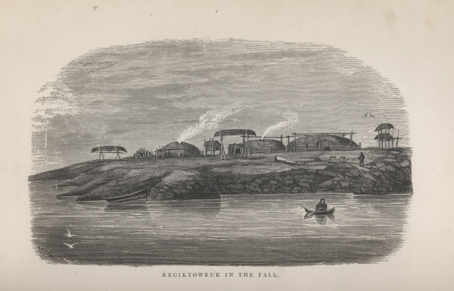 Kegiktowruk in the fall from Alaska and Its Resources by William Healy Dall