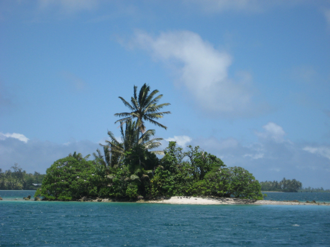 A tropical islet