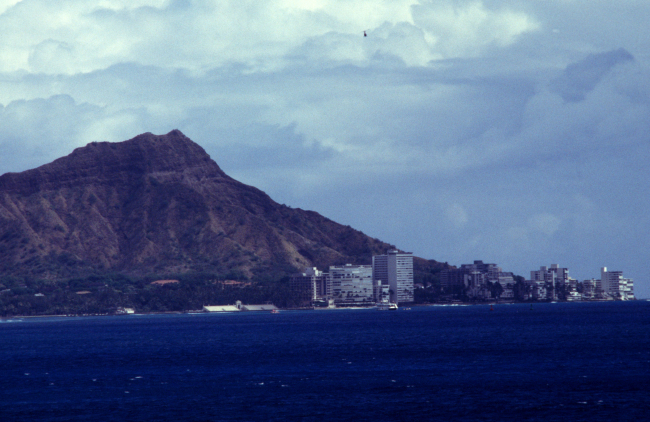 Diamondhead,a Honolulu icon